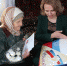 С 90-летним юбилеем поздравила жительницу с. Троицкое министр социальной защиты Алтайского края - Управление соцзащиты