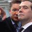 Предправления «Газпрома» Алексей Миллер и премьер-министр Дмитрий Медведев - НовостиАлтая.рф