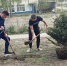 Александр Лисицын помог барнаульцам озеленить детскую площадку после сноса аварийных тополей - Барнаульская городская Дума