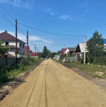 По программе поддержки местных инициатив в пригороде Барнаула отремонтировали дорогу