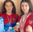 Валерия Воронцова (слева) и Альбина Кудинова с наградами турнира "Золотые перчатки" - Газета Алтайский спорт