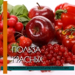 Польза красных
