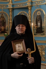 Митрополит Сергий совершил монашеский постриг председателя информационного отдела, преподавателя семинарии Илюшина Н.Ю
