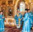 В канун Недели 13-й по Пятидесятнице Архипастырь совершил всенощное бдение в Покровском  кафедральном соборе г. Барнаула. - Алтайская митрополия
