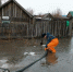 Затопленная улица в одном из сел региона / Фото: МЧС Алтайского края - ИА Амител