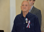 В Ленинском районе состоялось вручение особой награды — медаль общественного признания «Отец солдата»