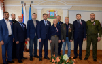 В Ленинском районе состоялось вручение особой награды — медаль общественного признания «Отец солдата»