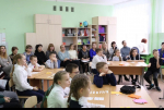В барнаульской школе № 98 состоялась стажерская практика в рамках проекта «Школа Минпросвещения России»