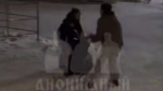 Кадр из видео драки / Источник: "Анонимный Новосибирск"