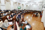 В Парламентском центре прошла торжественная сессия, посвященная 85-летию представительной власти