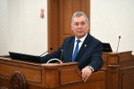 В Парламентском центре прошла торжественная сессия, посвященная 85-летию представительной власти