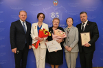 В Парламентском центре прошла торжественная сессия, посвященная 85-летию представительной власти