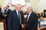 В Парламентском центре прошла торжественная сессия, посвященная 85-летию представительной власти