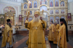 Архиерейская богослужение в Неделю 25-ю по Пятидесятнице
