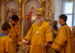 Архиерейская богослужение в Неделю 25-ю по Пятидесятнице