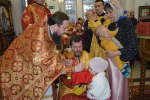 В день памяти великомученицы Варвары митрополит Сергий совершил Литургию в в ЗАТО Сибирский