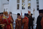 В день памяти великомученицы Варвары митрополит Сергий совершил Литургию в в ЗАТО Сибирский