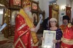 В день памяти великомученицы Варвары митрополит Сергий совершил Литургию в в ЗАТО Сибирский