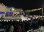 На пригородной территории открыли главную елку