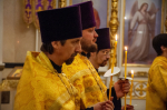 Архиерейское богослужение в канун Недели 26-й по Пятидесятнице