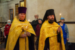 Архиерейское богослужение в канун Недели 26-й по Пятидесятнице