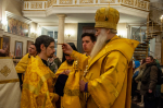 Архиерейское богослужение в канун Недели 26-й по Пятидесятнице