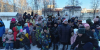 В ТОСах Ленинского района проводятся предновогодние праздники - Администрация г. Барнаул