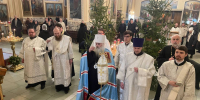 В Рождественский сочельник митрополит Сергий возглавил торжественное богослужение в Покровском кафедральном соборе Барнаула - Алтайская митрополия