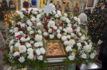 В праздник Рождества Христова Глава Алтайской митрополии совершил Божественную литургию в Александро-Невском соборе Барнаула