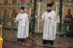 В праздник Рождества Христова Глава Алтайской митрополии совершил Божественную литургию в Александро-Невском соборе Барнаула