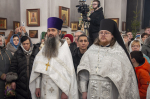 В праздник Рождества Христова Глава Алтайской митрополии совершил Божественную литургию в Александро-Невском соборе Барнаула