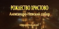 Прямая трансляция Рождественского ночного богослужения из Александро-Невского собора - Алтайская митрополия