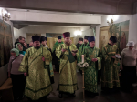 Архиерейское богослужение в канун дня памяти прп. Серафима, Саровского чудотворца