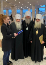 Делегация Алтайской митрополии принимает участие в XXХIII Международных Рождественских чтениях