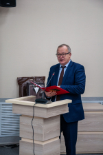 Секретарь Барнаульской епархии поздравил с юбилеем Владимира Чикильдика