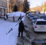 Улицы Ленинского района очищают  от снега - Администрация г. Барнаул