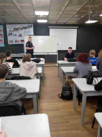 Встреча сотрудников полиции со студентами
