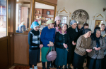 В среду первой седмицы Великого поста Митрополит Сергий совершил великое повечерие с чтением канона прп. Андрея Критского в Никольском храме г. Барнаула