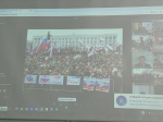 Координационный центр АлтГУ принял участие во всероссийском телемосте под названием «Победили тогда, победим и сейчас!»