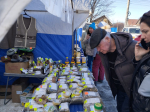 Накануне в  п.Казенная Заимка состоялась продовольственная ярмарка выходного дня