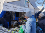 Накануне в  п.Казенная Заимка состоялась продовольственная ярмарка выходного дня