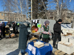 В Барнауле прошли продовольственные ярмарки выходного дня
