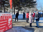 Очередная серия пикетов в рамках Народного референдума прошла в Барнауле