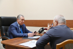 Газификация, ремонт дорог и развитие общественных инициатив. Александр Романенко провел прием граждан