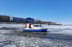 Жители Каменского района снова остались без аэролодки для пассажироперевозок через Обь
