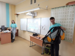Научный десант АлтГУ объединил 350 барнаульских школьников. Фото