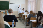 На базе АГМУ прошел очный этап Всероссийской Олимпиады школьников "Будущее медицины"