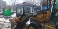 В районах города Барнаула ведутся работы по ворошению и вывозу снега - Администрация г. Барнаул