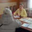 Оксана Молодых на приеме граждан / Фото: altai.spravedlivo.ru - ИА Амител