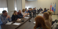 В администрации Индустриального района состоялось плановое совещание с руководителями управляющих организаций - Администрация г. Барнаул